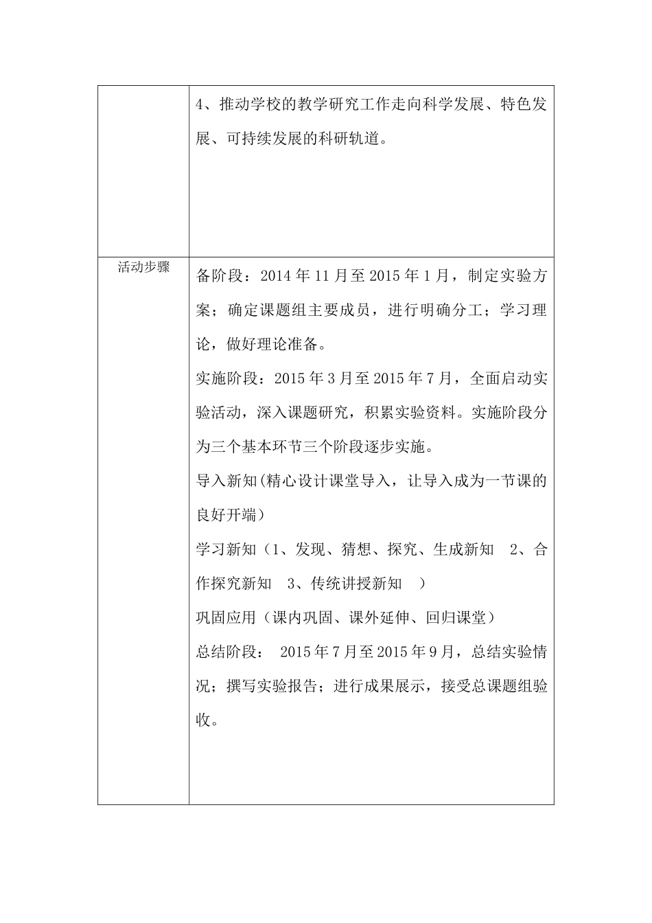 小学语文有效课堂教学设计研究方案_第2页