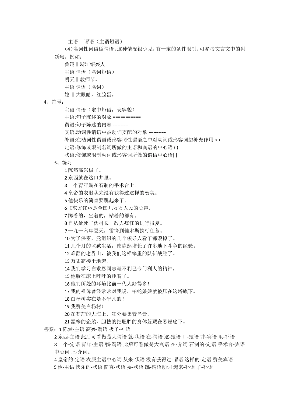 病句修改、句子成分_第3页