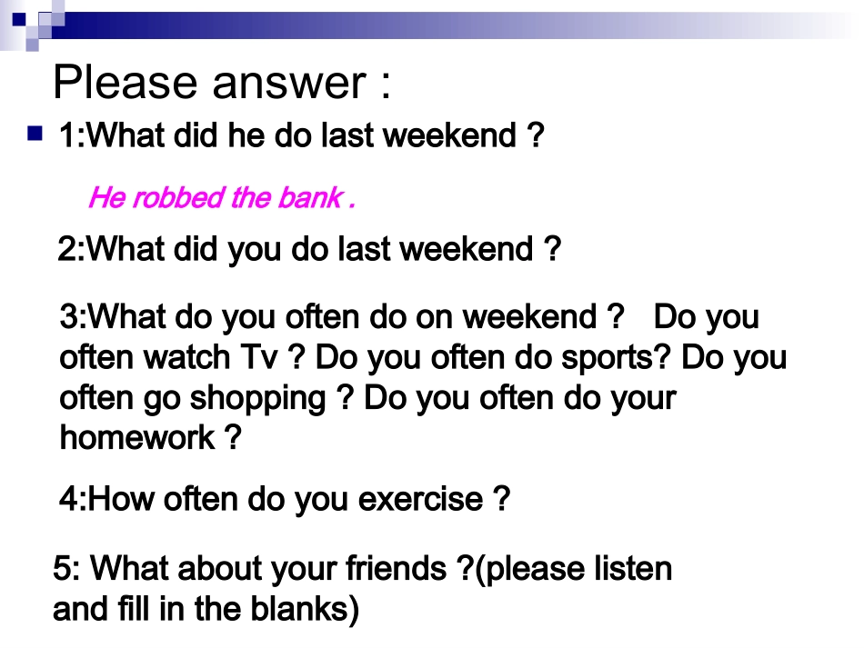 2013年秋八年级英语上册《Unit_2_How_often_do_you_exercise》Section_A_2_第3页