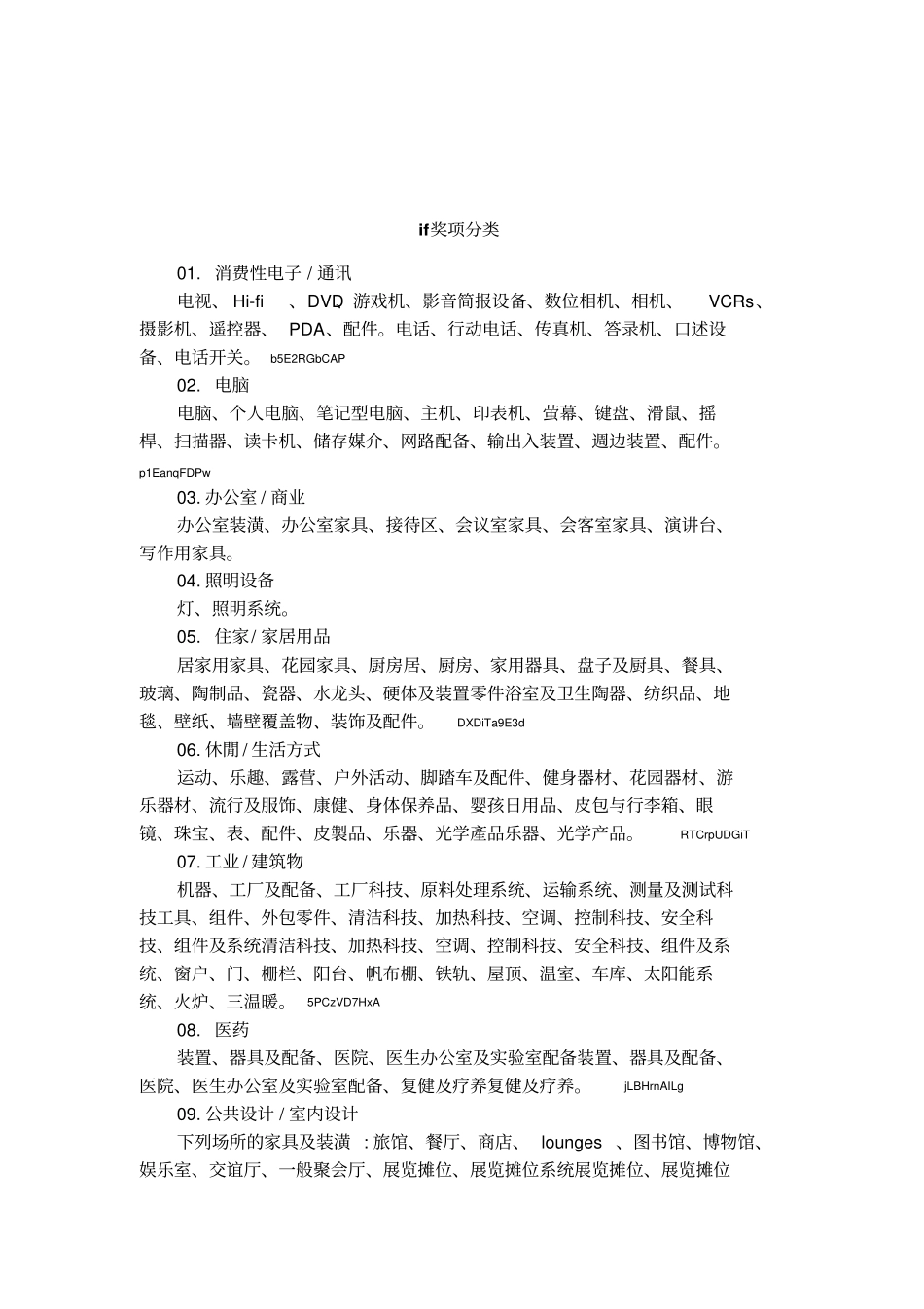 if奖项分类_第1页