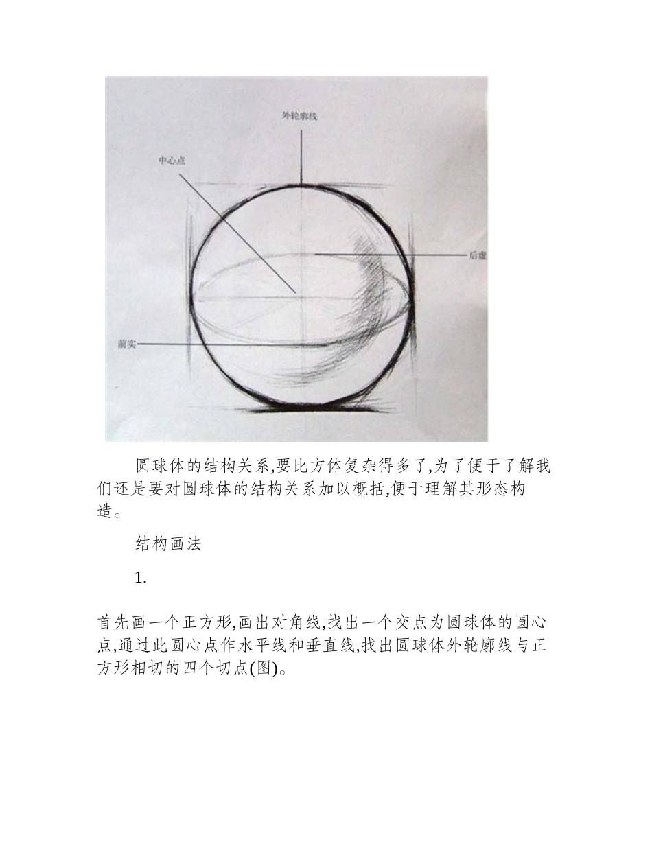 素描几何体画法步骤素描教程1_第2页