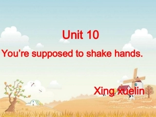 初三Unit10课件