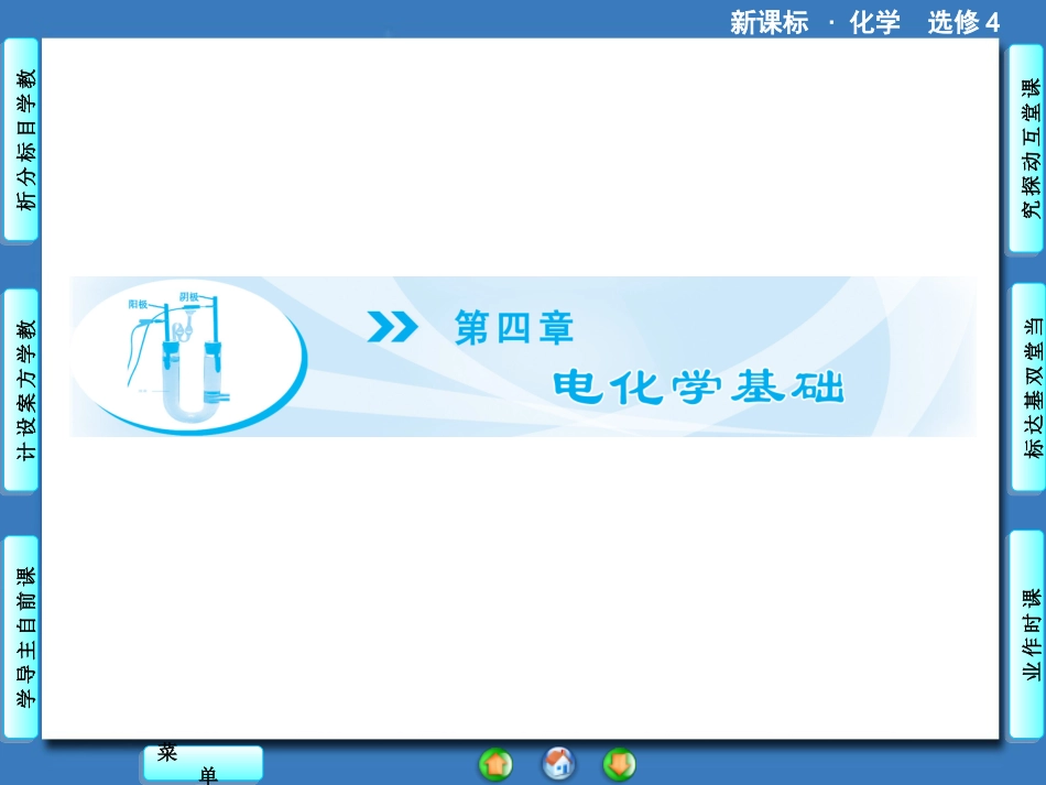 【课堂新坐标，同步备课参考】2013-2014学年高中化学（人教版）选修4课件：第4章第1节+原电池（共63张PPT）_第1页