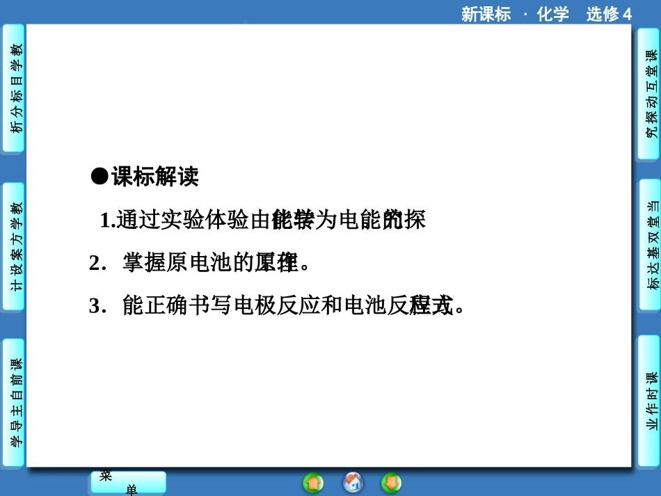 【课堂新坐标，同步备课参考】2013-2014学年高中化学（人教版）选修4课件：第4章第1节+原电池（共63张PPT）_第3页