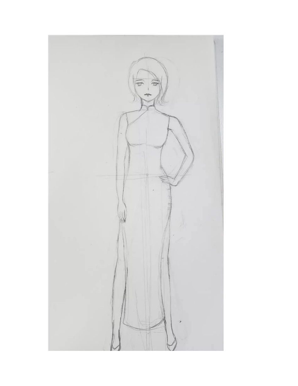 旗袍怎么画插画教程_第2页