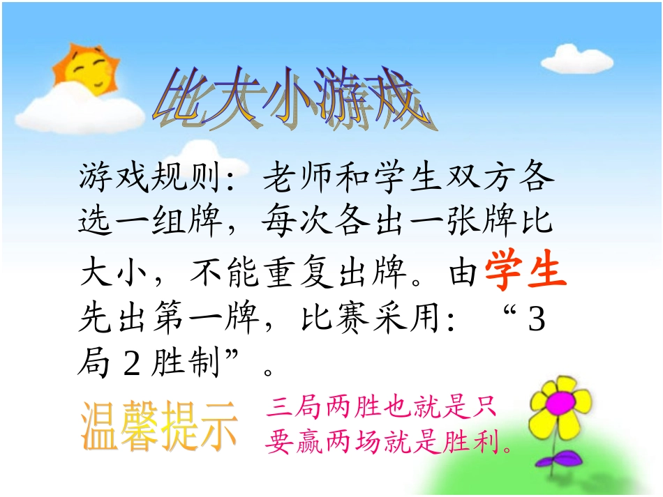 人教版小学四年级上册数学广角《田忌赛马》课件_2_第2页