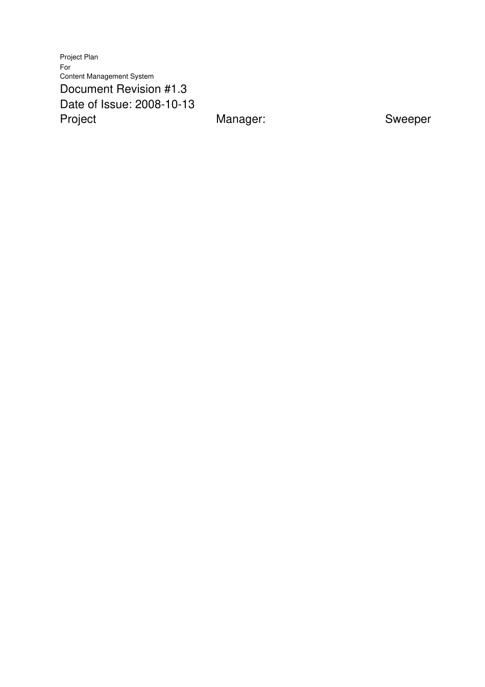 IT项目开发项目计划英文_第1页