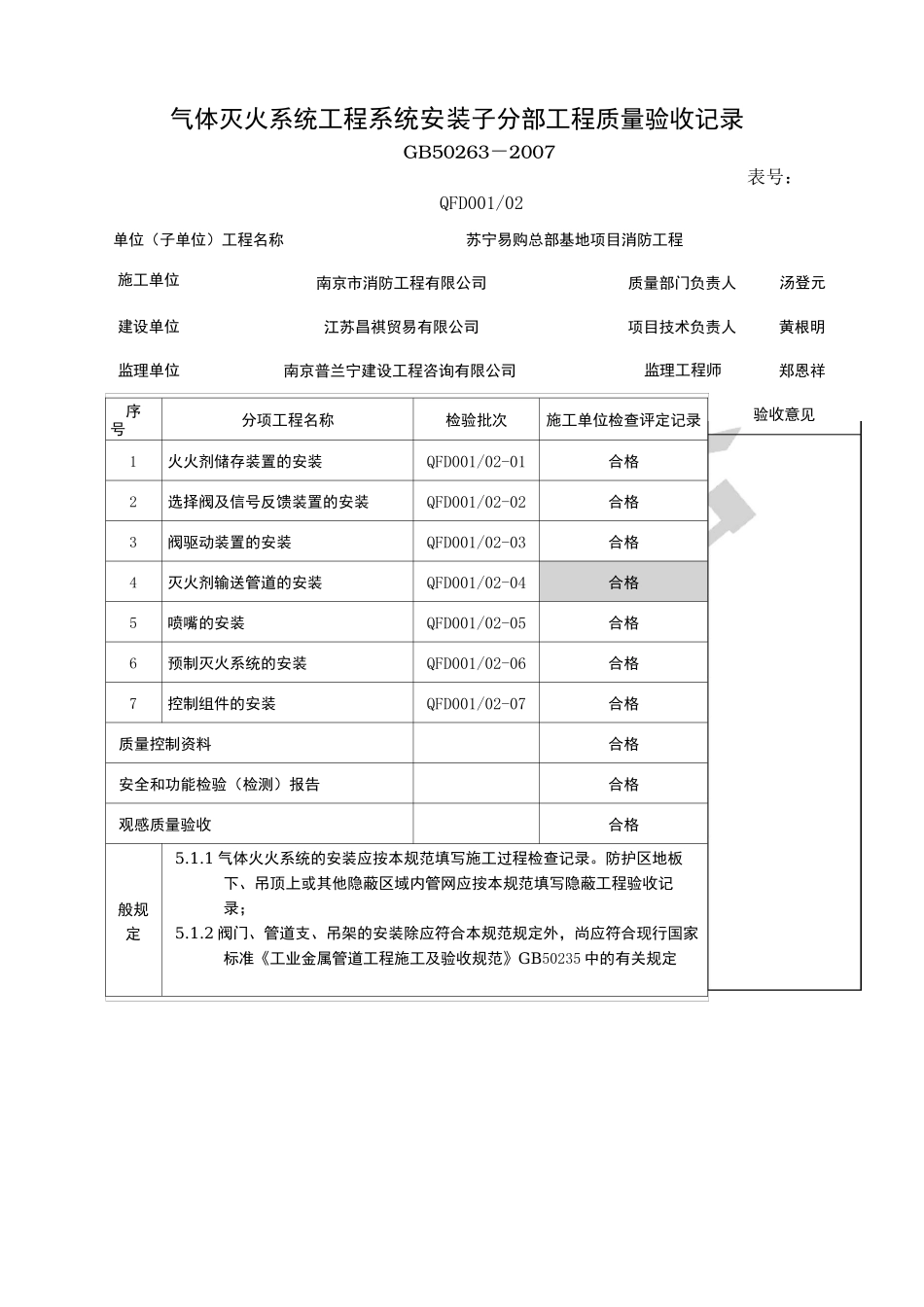 气体灭火系统施工验收_第3页