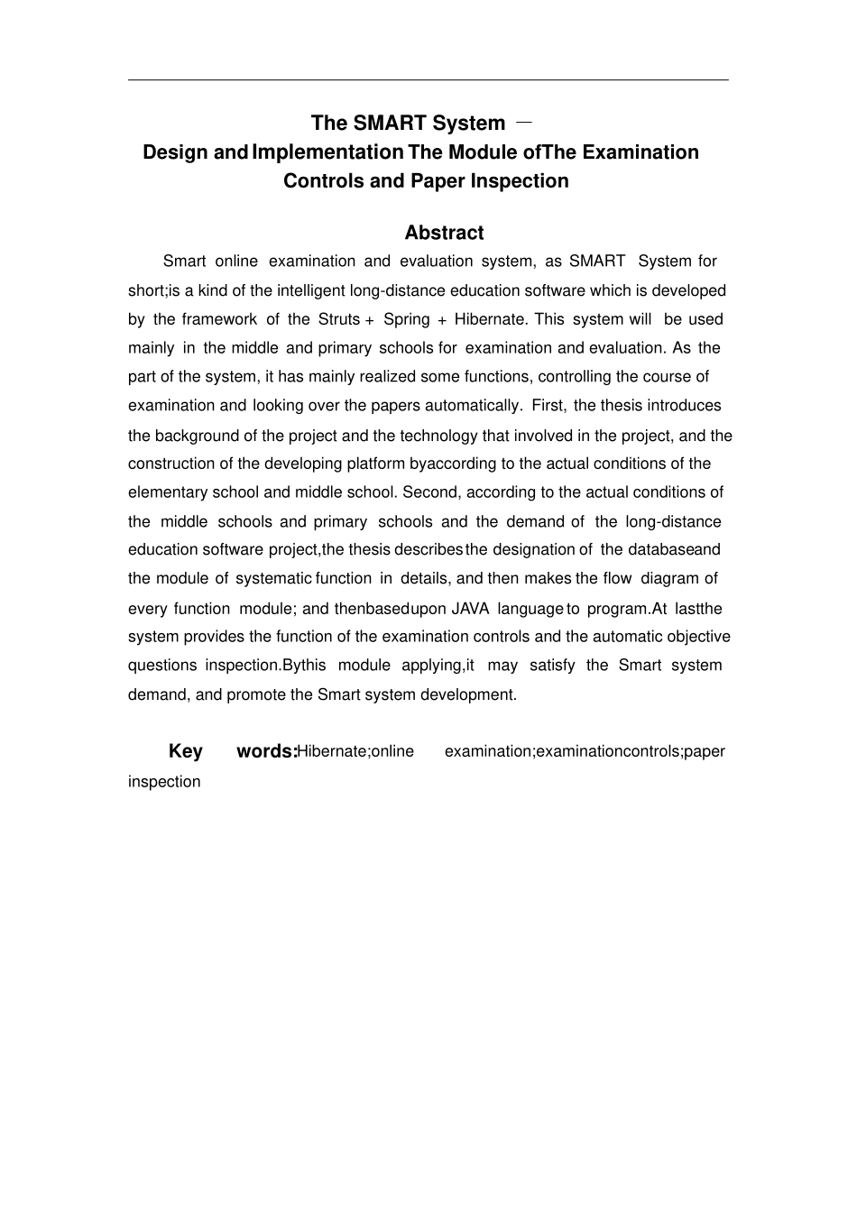 JSPSMART系统考试监控及阅卷模块的设计与开发_第2页