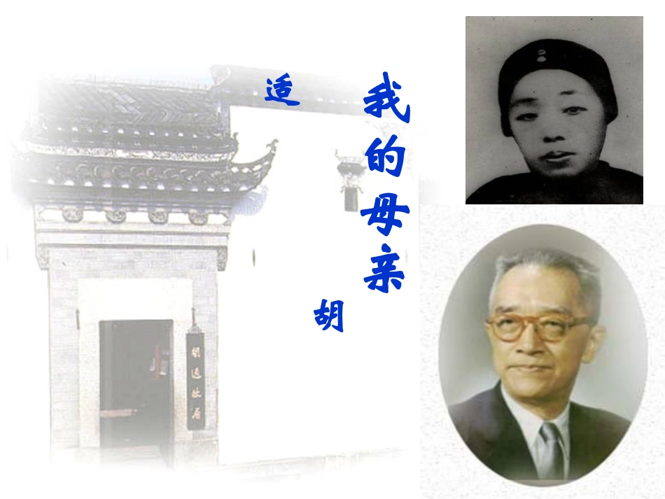 我的母亲胡适_第2页