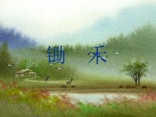 《锄禾》教学课件