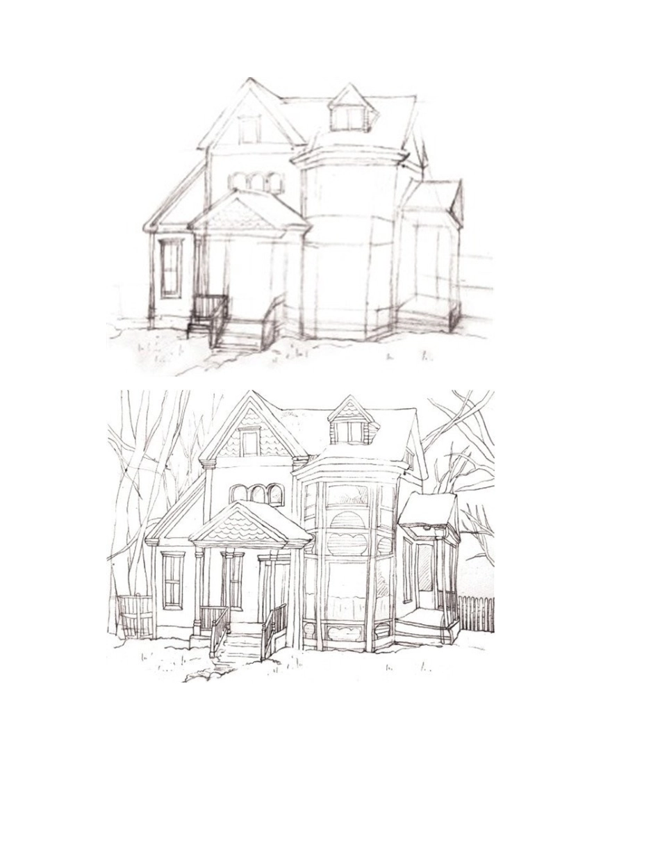 水彩画房子步骤水彩画教程2_第2页