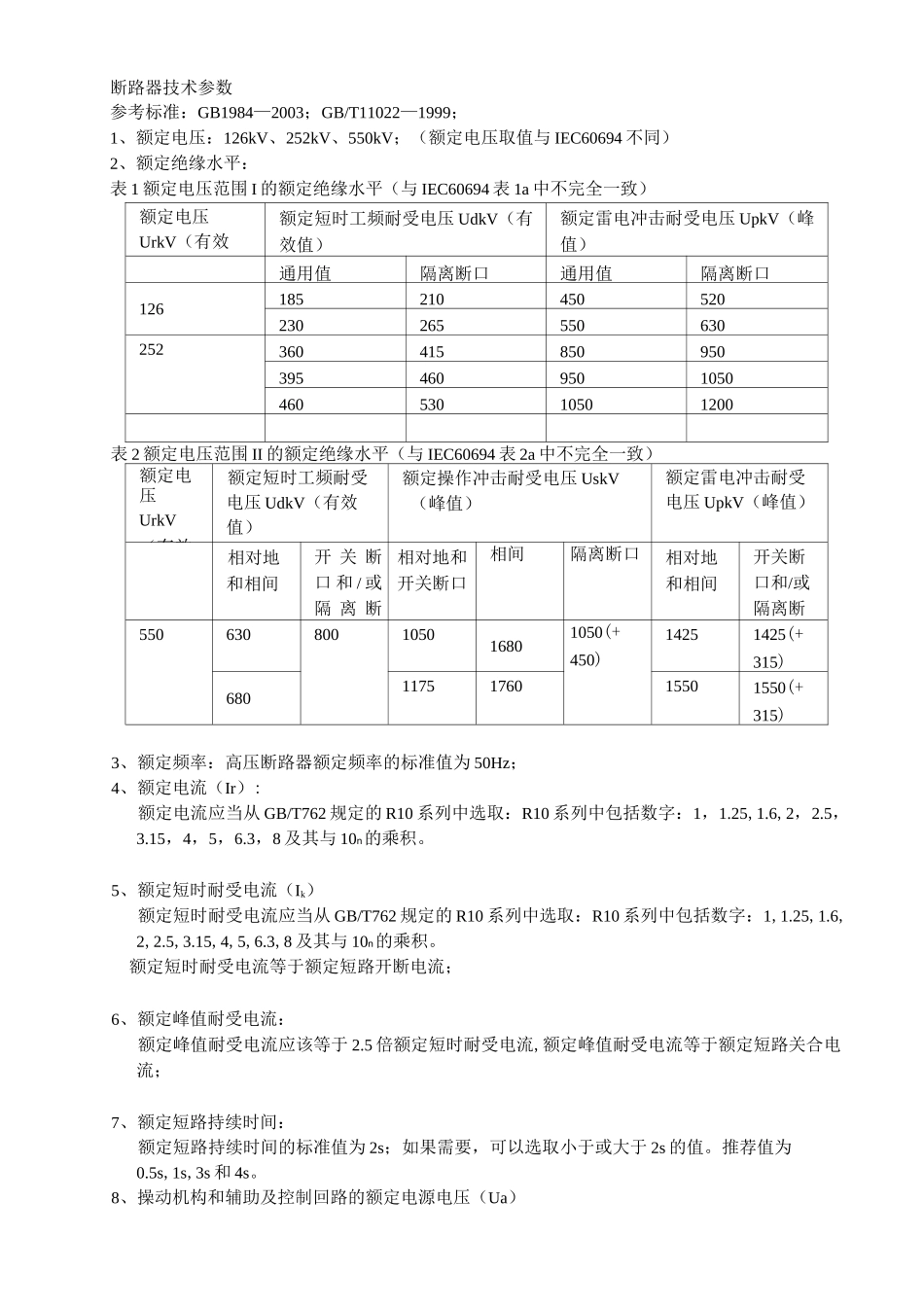 断路器技术参数讲解_第1页