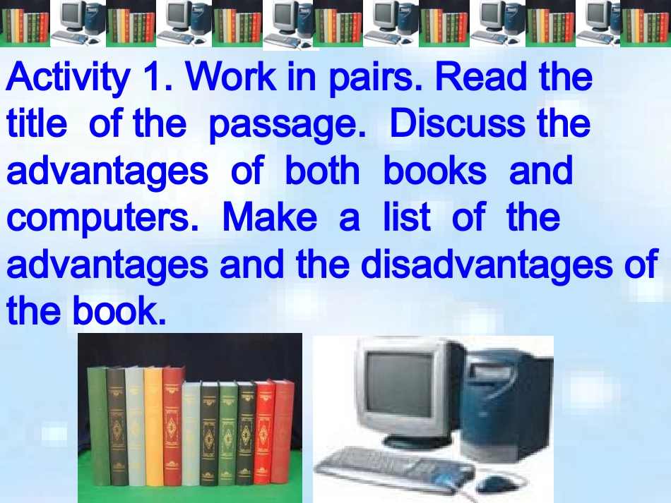 九年级英语外研社上M4U2Bookscouldbeproducedmorequicklyandcheaply(全单元完整课件)_第3页