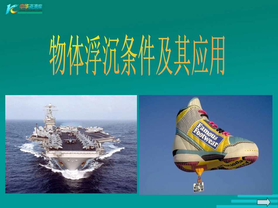 《物体的浮沉条件》课件_第3页