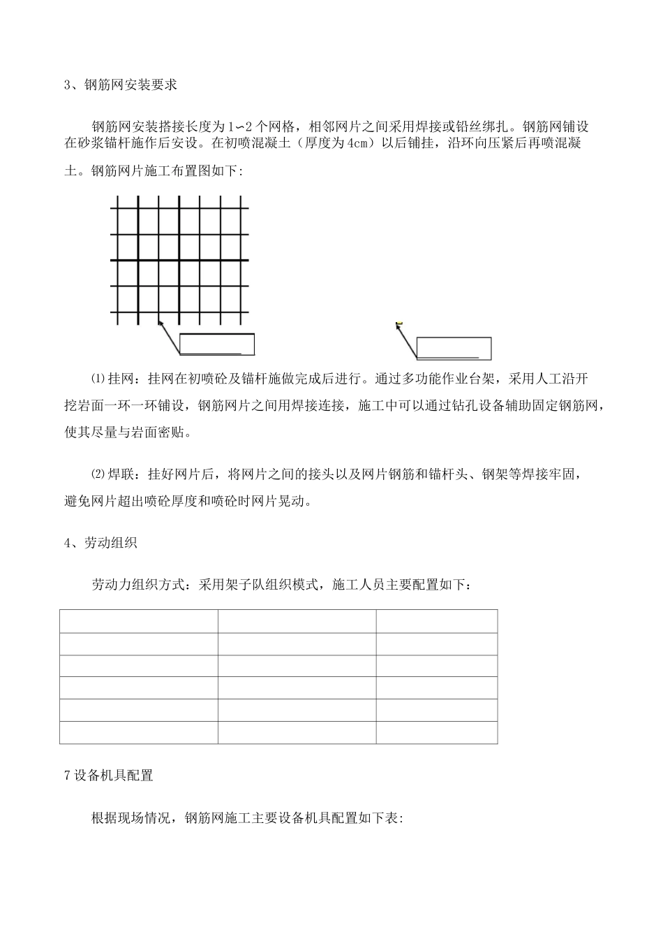 钢筋网片施工技术交底版本_第3页