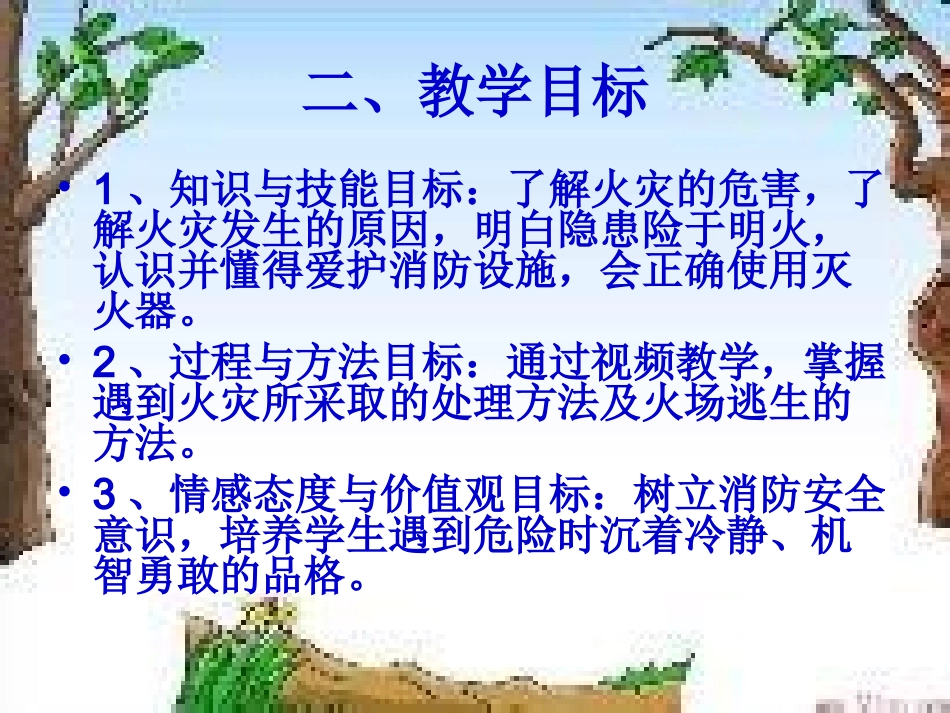 消防优质课说课课件_第3页
