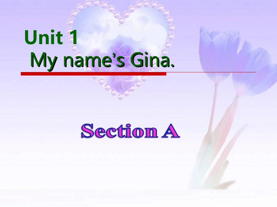 七年级英语上册unit1_第2页