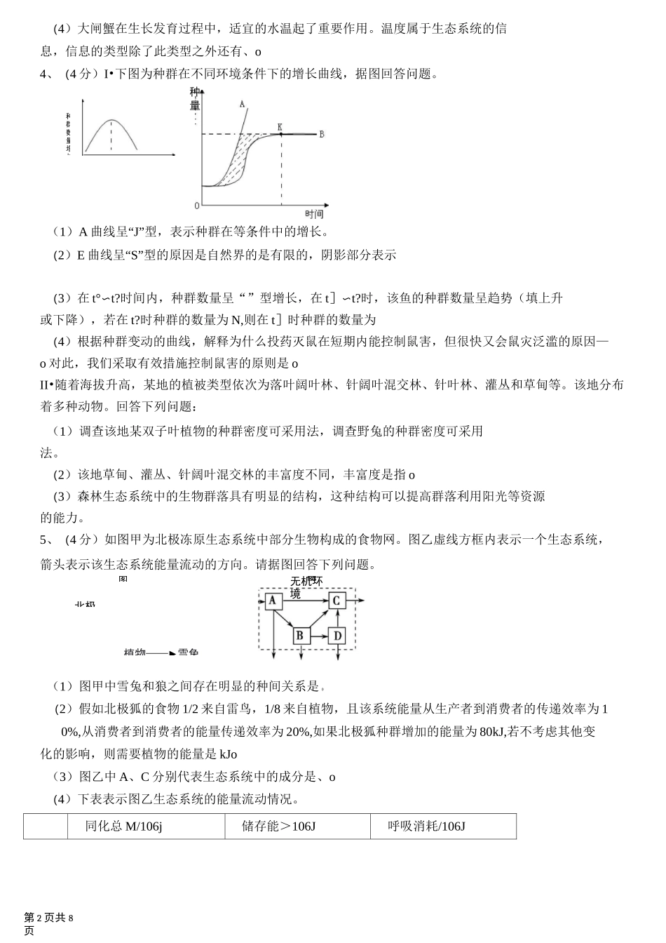 高中生物生态系统及其稳定性_第2页