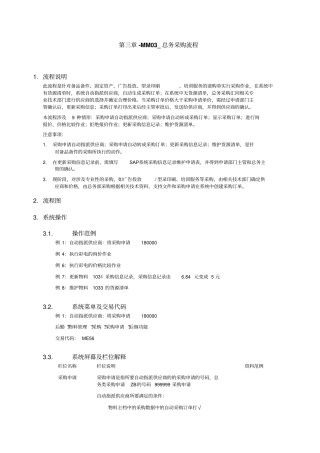MM总务采购流程