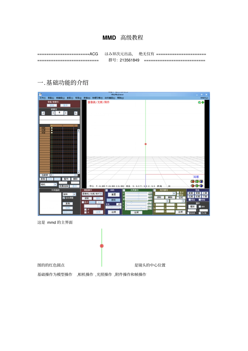 MMD高级教程汇总_第1页
