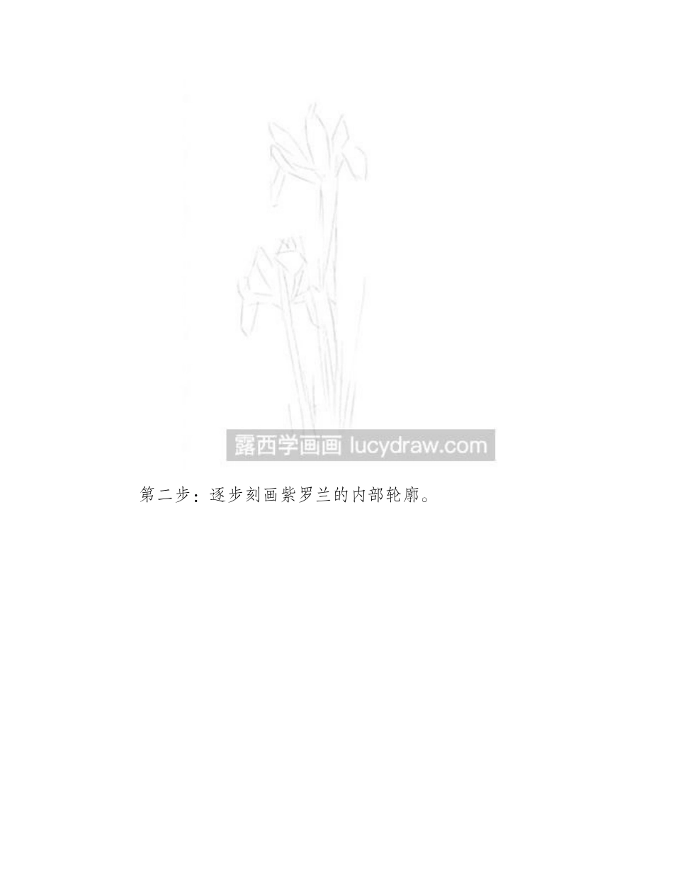 素描静物-紫罗兰的绘制方法素描教程_第2页