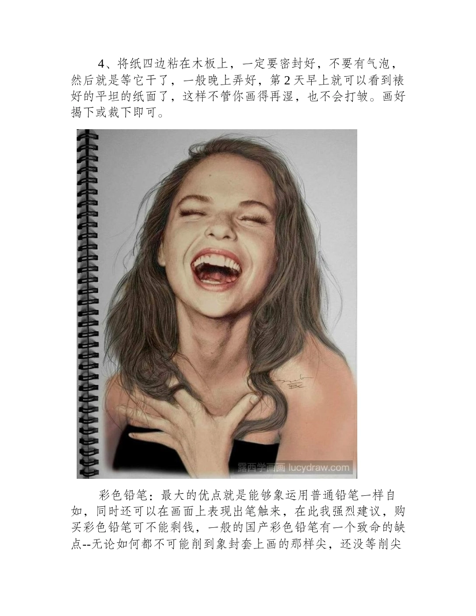 什么样的彩铅笔好_水溶性彩铅笔使用心得彩铅画教程_第2页