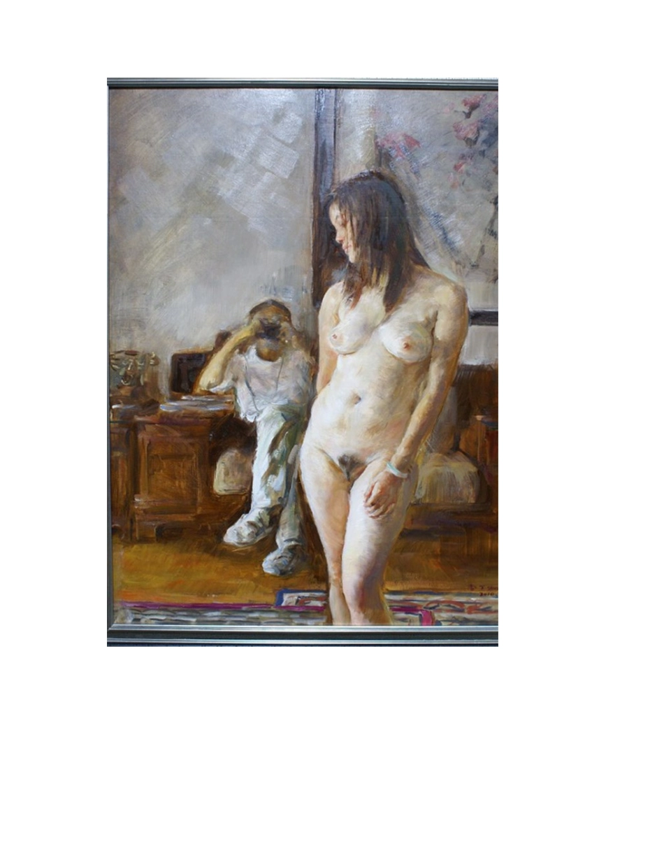 王立宪女性裸体油画欣赏油画作品7_第2页