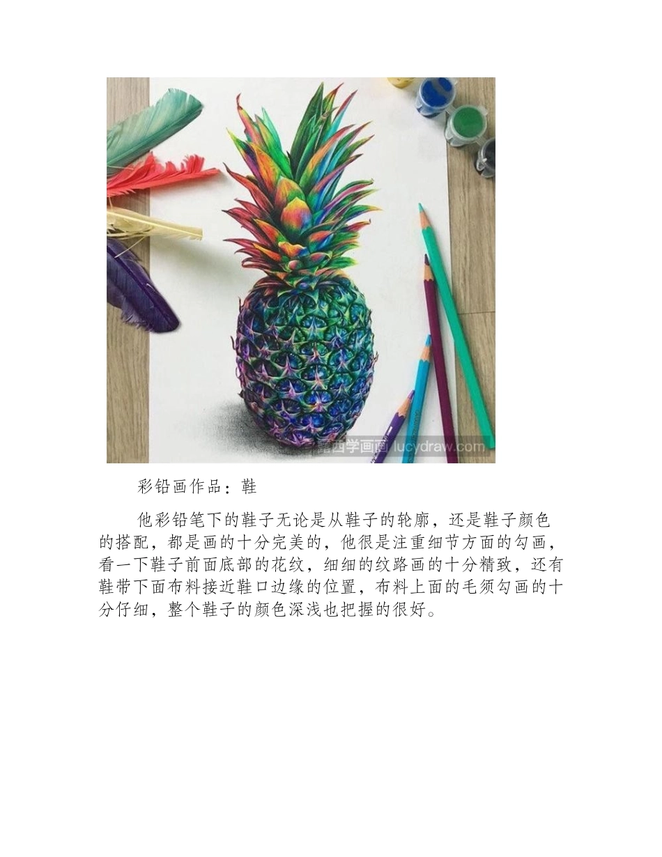 五幅彩铅画作品赏析彩铅画教程_第2页