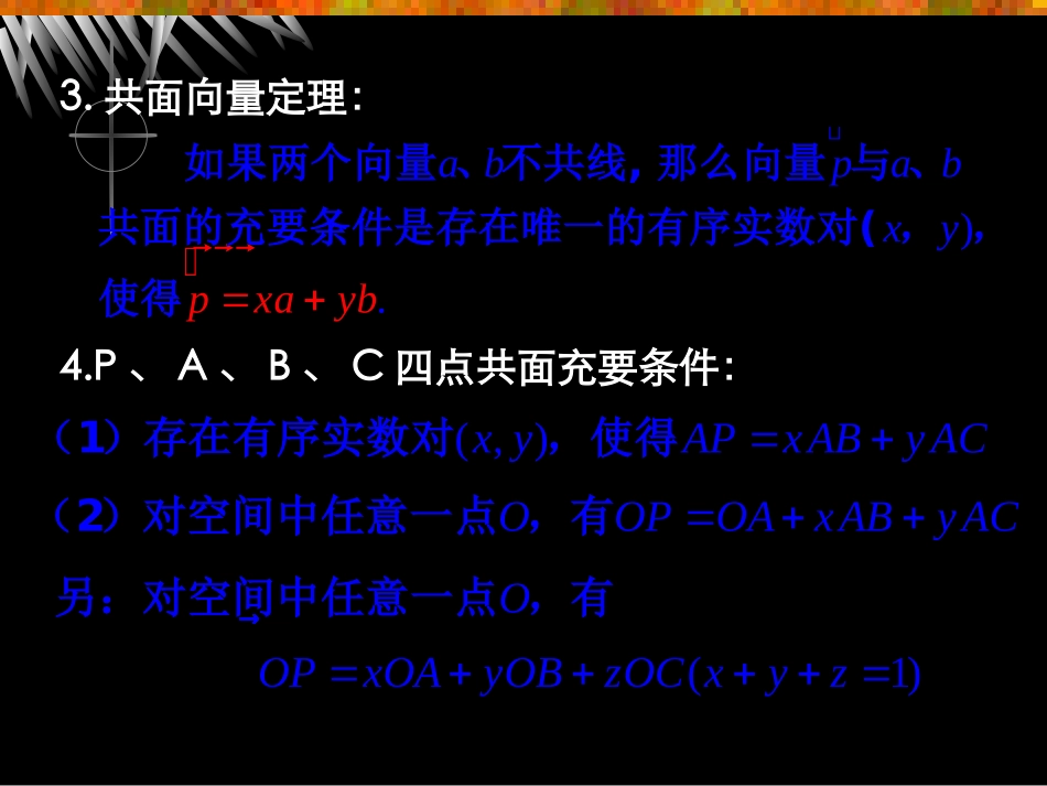 空间向量的数量积运算第一课时_第3页