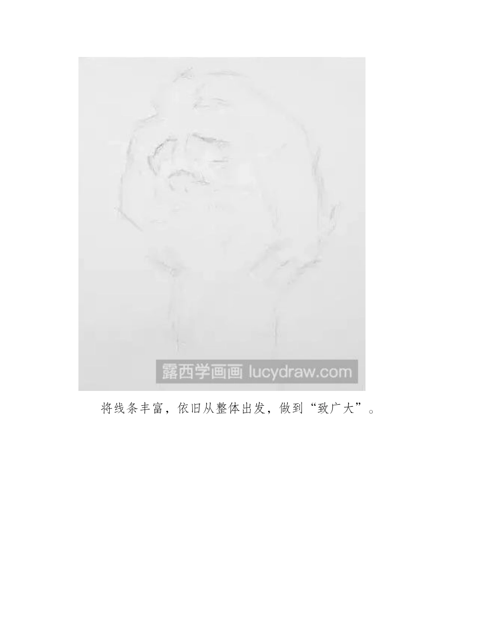 素描石膏头像的画法步骤教程素描教程_第2页