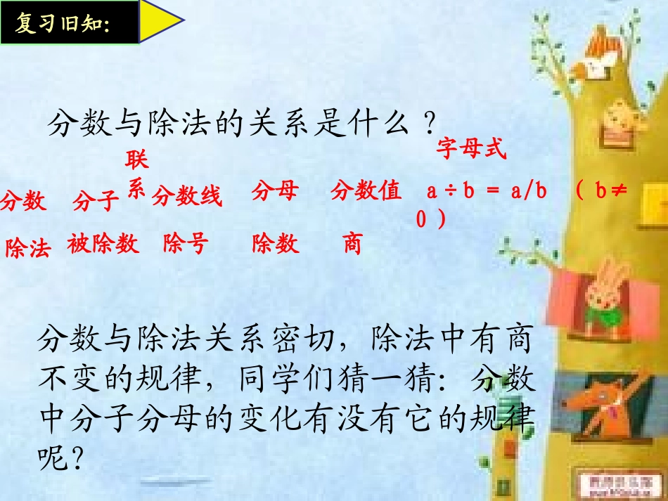 人教版五年级数学下册《分数的基本性质》课件PPT (2)_第3页