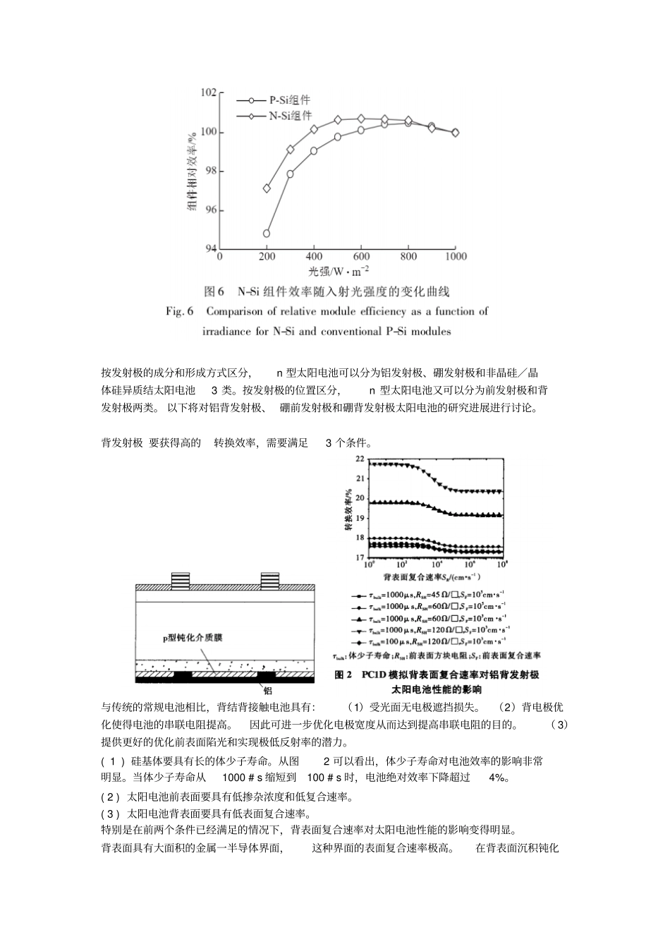 N型硅太阳电池总结模板_第2页