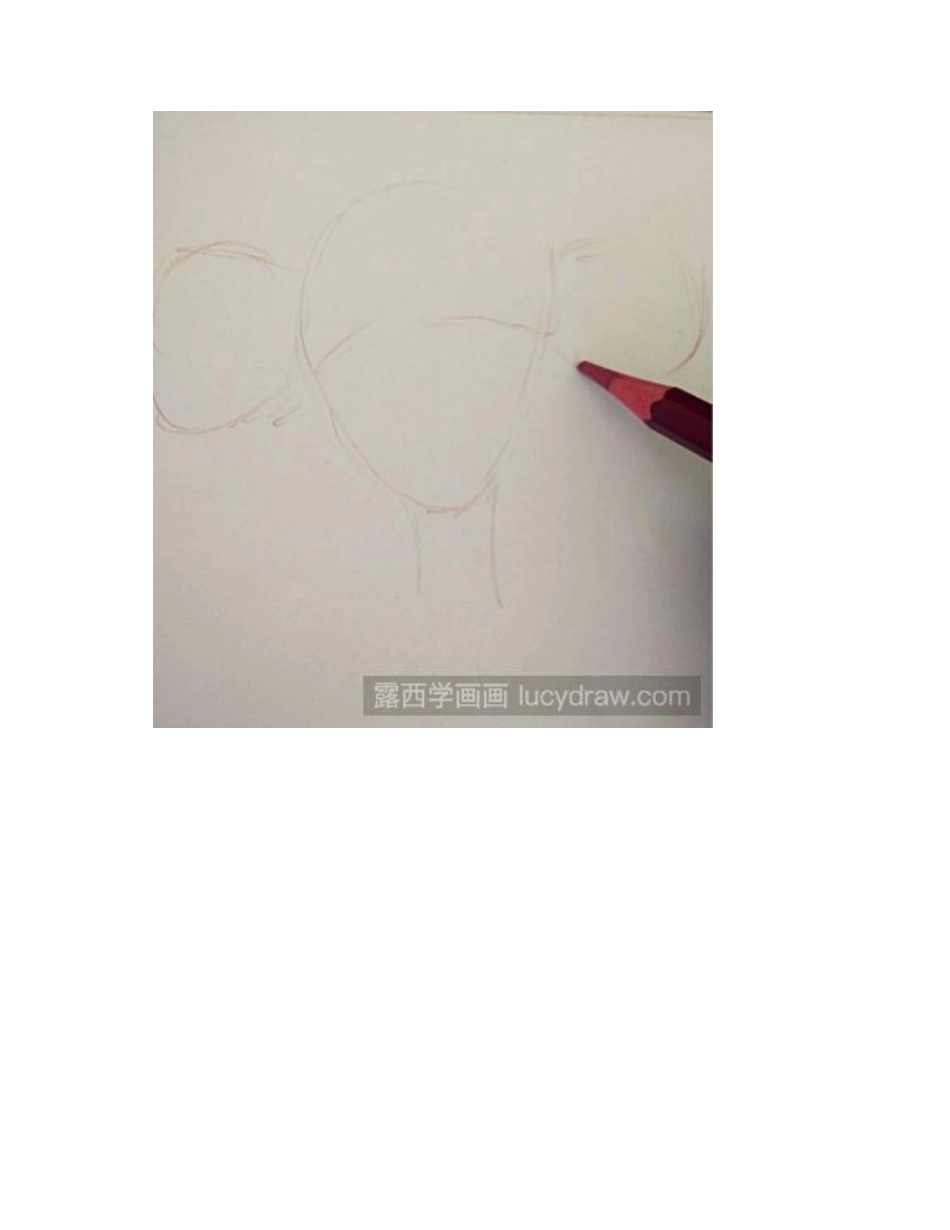水彩人物脸部上色步骤水彩画教程_第2页