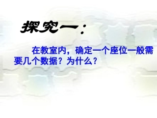 平面直角坐标系1