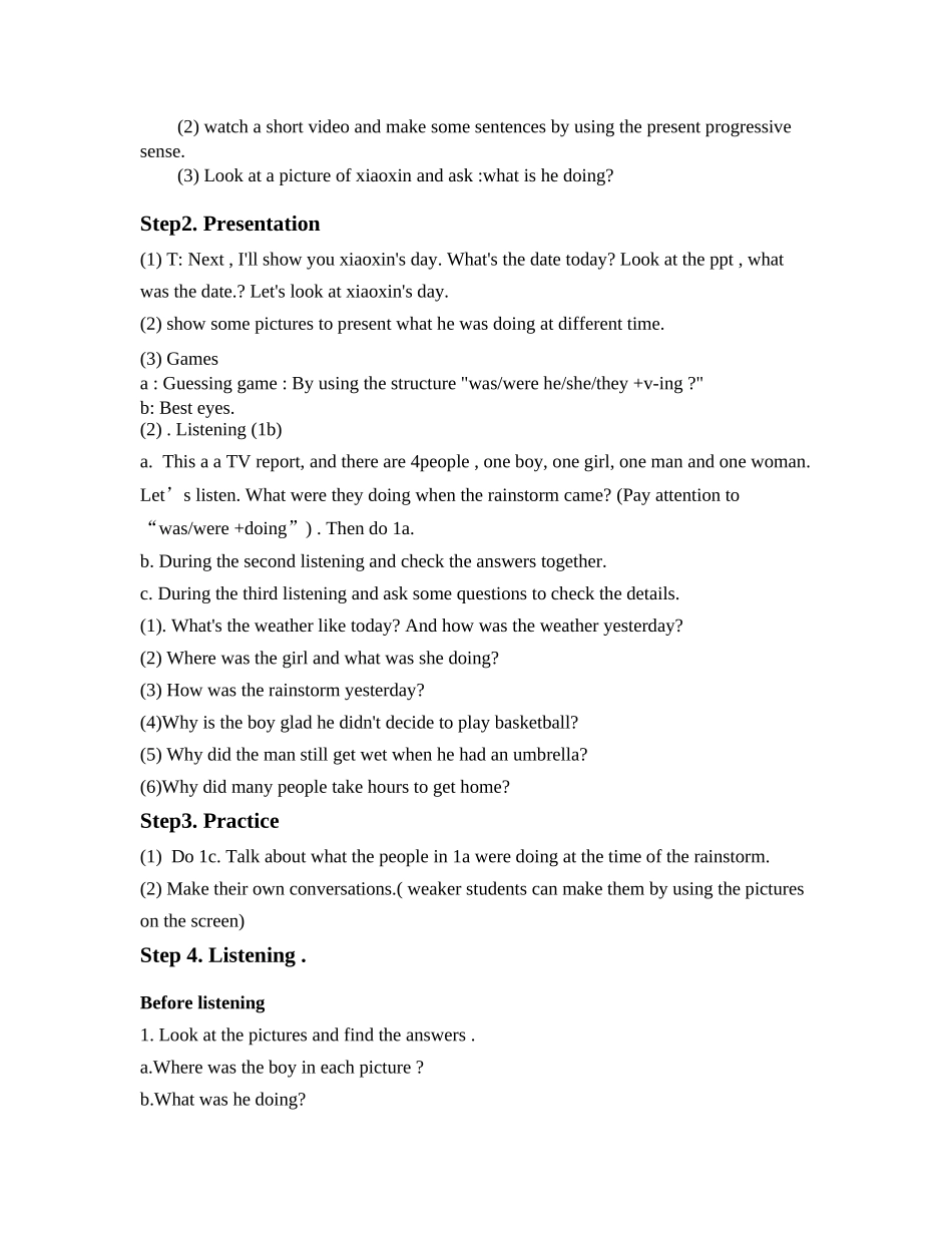 八下unit5教案_第2页