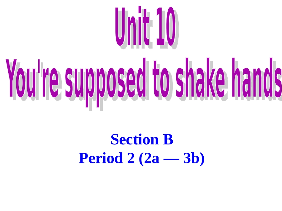 九年级Unit10A2a_第1页