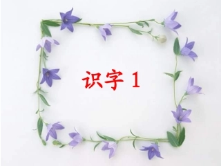 一年级下册识字1课件