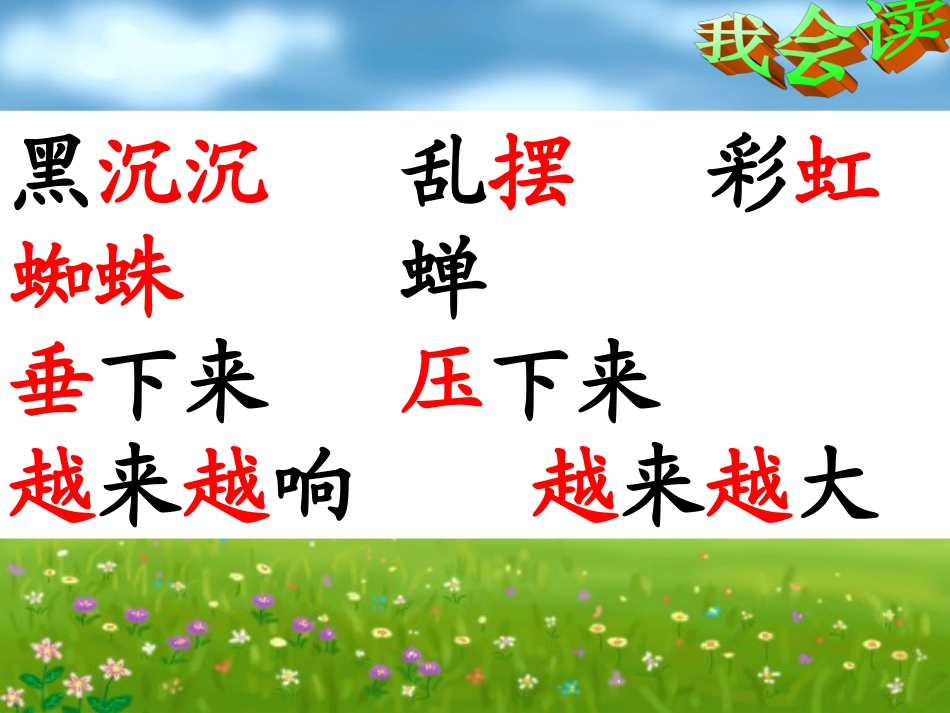 二下《雷雨》课件_第2页