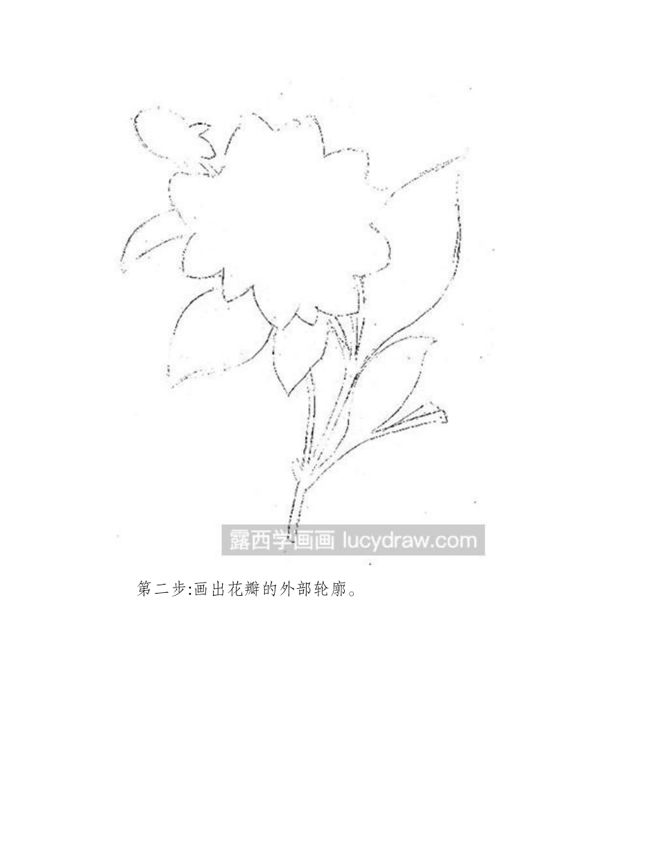 水粉画教程：怎么画大丽菊水粉画教程_第2页