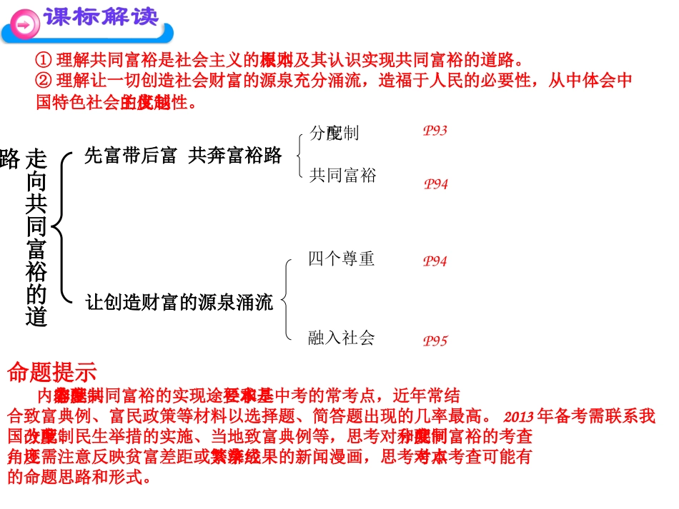 2015年中考一轮复习专题六关注经济发展_第3页