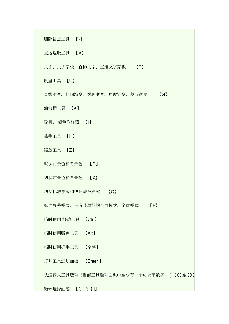 psc6快捷键资料_第2页