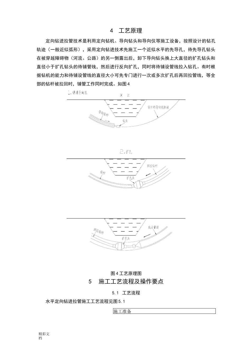 水平定向钻进拉管施工的工法_第2页
