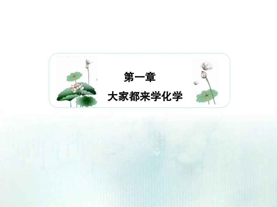 《大家都来学化学》复习课件_第1页