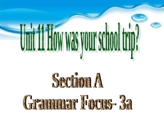 七下英语Unit11SectionAGrammar-3b