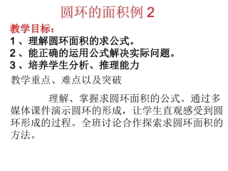 圆的面积的例2