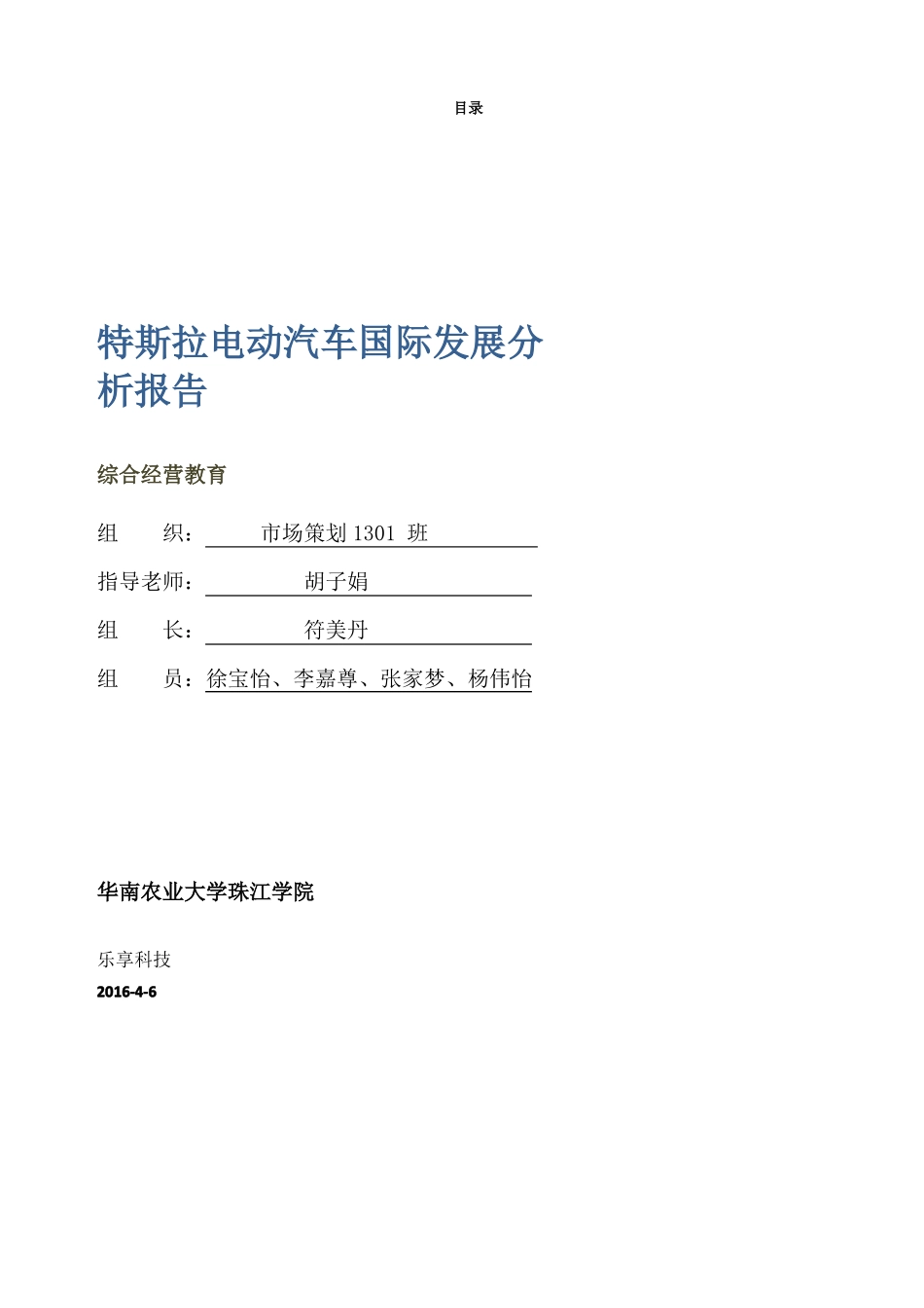 特斯拉分析报告_第2页