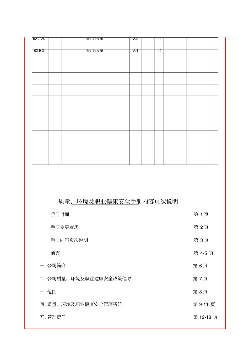 QEHS一体化管理手册范本_第2页