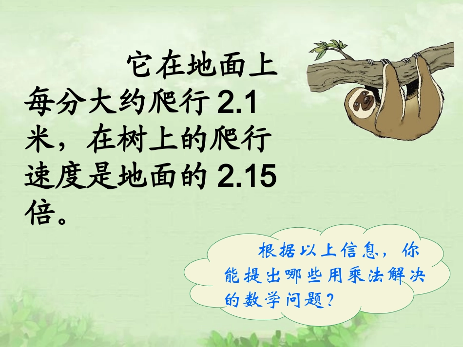 《爬行最慢的哺乳动物》_第3页