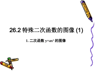 特殊二次函数的图像